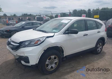 2016 Honda Cr-V Lx из США, поврежденный, VIN 5J6RM4H39GL124577